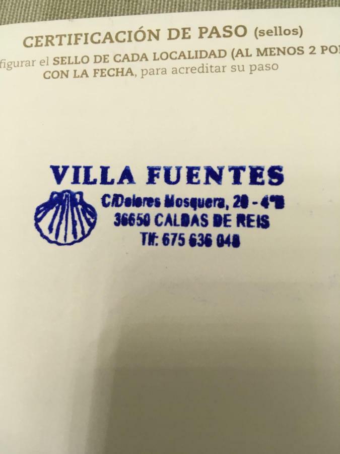 Villa Fuentes Caldas de Reis Kültér fotó